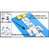 1-Strip Daily Visual Schedule Calendar Chart -Great Behavioral Tool for