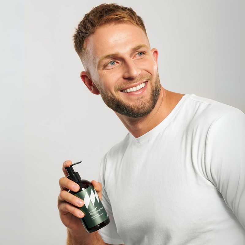 Monolit Duschgel für Männer mit Aloe- und Sandelholzduft – Reinigend,