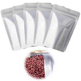 YAARUJEE Rice Storage Bag, Rice Storage Bag, Aluminum Foil Bag, 11.8 x 16.5 inches (30 x 42 cm), 5 Pack, 11.0 lbs (5 kg), Rice Vacuum Storage Container, Food Container with Aluminum Bag, Zipper,