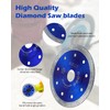AOKLIT 4.5 inch Super Thin Diamond Blade for Angle Grinder,