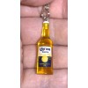 3D Beer Bottle Charm Zipper Pull & Keychain Add On