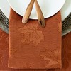 Benson Mills Harvest Legacy Damask Fabric Cloth Napkins for Fall,