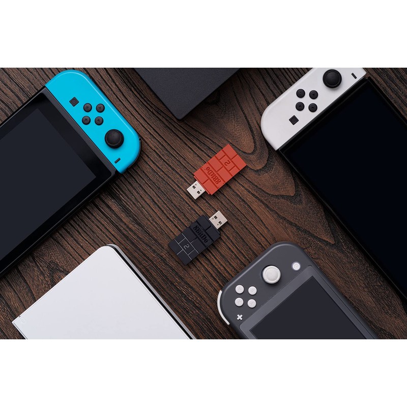 8Bitdo Wireless USB Controller Adapter for Switch, Switch OLED, Windows