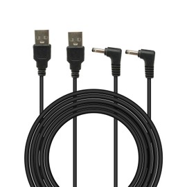 PDEEY Power Cord for Ring Stick Up Cam/Plug-in 3rd Gen/2nd Gen & Ring Pan Tilt Stick Up Camera, Charging Cable 13 FT Long, Black