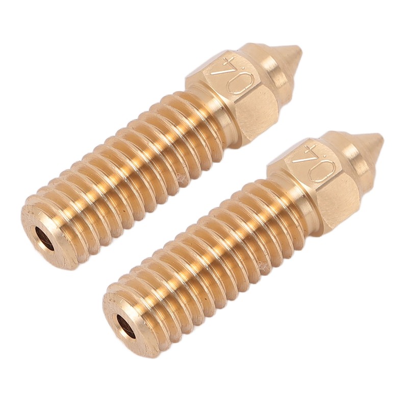 10pcs 3D Printer Extruder Brass Nozzles High Temperature Resistance Wear