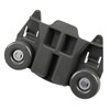Dishwasher Wheels Lower Rack with Steel Screws Compatible for Whirlpool/Kenmore/Maytag/Kitchenaid/JennAir