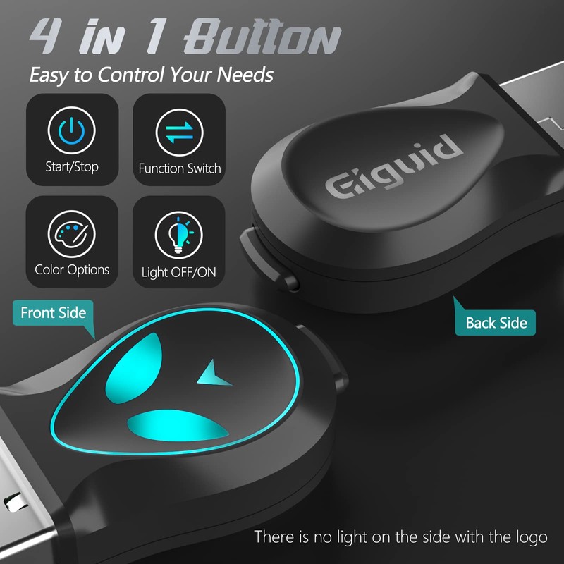 Wotbcg Mini Mouse Jiggler, USB Connection Mouse Mover 2 Modes