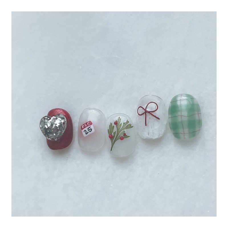 [x-mas collection 3] Winter Bloom - Petit Oval / [x-mas컬렉션3]