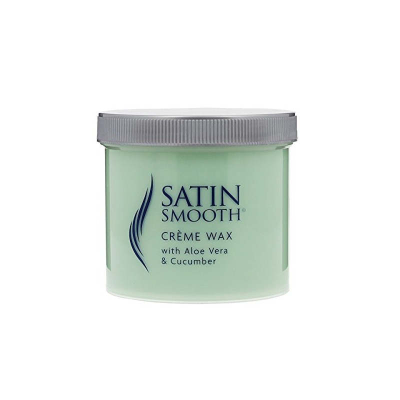 Satin Smooth Creme Wax - Aloe Vera/Cucumber 450g