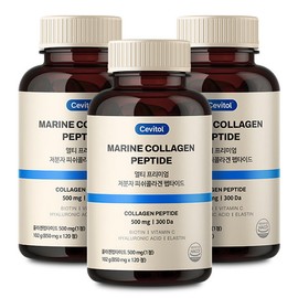 Sebitol Multi Premium Low Molecular Fish Collagen Peptide, 850mg x 120 tablets, 3 sets / 세비톨 멀티 프리미엄 저분자 피쉬 콜라겐 펩타이드, 850mg x 120정, 3세트