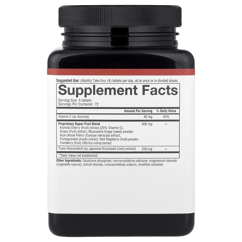 Resveratrol, 290 Tablets