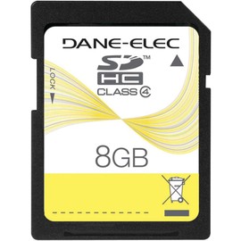 Dane-Elec 8GB Secure Digital High Capacity (SDHC) Card - 8 GB