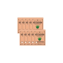 Forderskin Superfood Real Veggie Farm Double Shot Mask 23ml (10 sheets) Aloe / 포더스킨 슈퍼푸드 리얼 베지팜 더블 샷 마스크 23ml (10매) 알로에