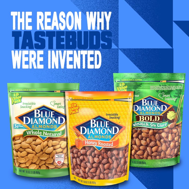 Blue Diamond Almonds, Oven Roasted Dark Chocolate Flavored Snack Nuts
