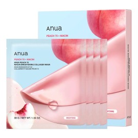 Máscara Facial Anua Colágeno Hidratante 70g Durazno