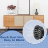 uxcell Round Soffit Vents 2 inch, 8Pcs Black Plastic 50mm