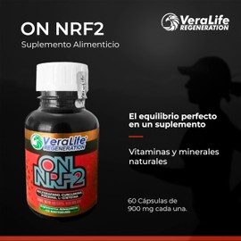 Suplementos Alimenticios a Base de Curcumina 95% L-cisteína, Sulforafano y Piperina | Incluye 60 Cápsulas | Vitaminas y Minerales Naturales | VERALIFE