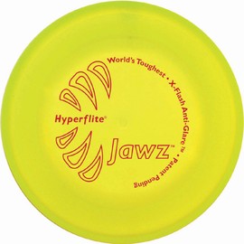 Hyperflite Jawz Frisbee Puncture Resistant with Anti-glare Effect Yellow