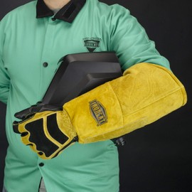West Chester IRONCAT 9070LHO Goat and Cow Stick Welding Glove - Left Hand Only, X-Large, Pre-Curved Fingers, Kevlar Thread, Climax Aerogel Insulation