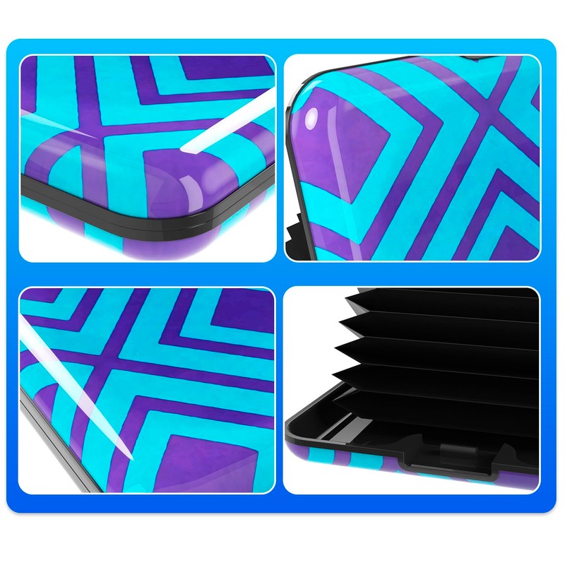 Card Holder for Men and Women, Aluminium with RFID Locking