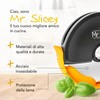 Helperfect Mr. Slicey Pizza Cutter, Perfect Slices Every Time, Extra