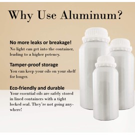 Lemongrass Essential Oil - 16 fl oz - Aluminum Bottle - GreenHealth