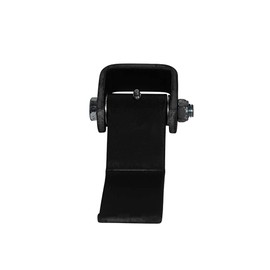 Mytee Products Steel Dump Trailer Hinges - Strap Style Long Leaf, Black Heavy Duty Weld On Greaseable Dump Trailer Door Gate Hinge - Allows Smooth Inward & Outward Door Opening