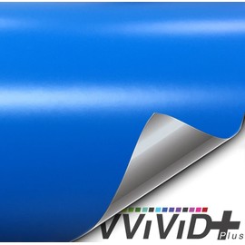 VViViD+ Matte Sky Blue Vinyl Wrap Adhesive Film (3ft x 5ft)