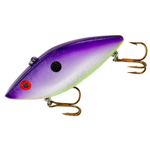 Cotton Cordell Super Spot Lipless Crankbait Fishing Lure, Easier to Work in Shallow Weeds, Freshwater Fishing Accessories, 3", 1/2 oz, Royal Shad