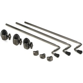 DW Floor Tom Leg Kit - Black Nickel