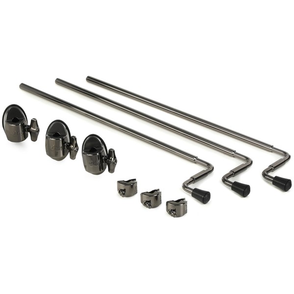 DW Floor Tom Leg Kit - Black Nickel