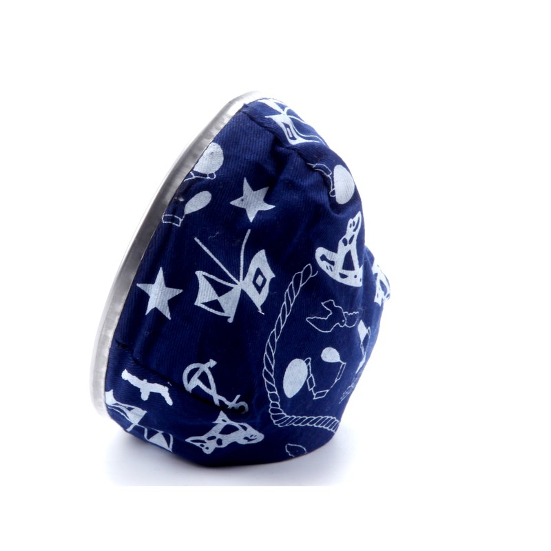 Amarine Made Stainless Windproof Bean Bag Ashtray, Blue or Red