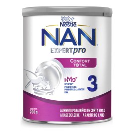 Nan Expert Pro Confort Total 3 leche formula infantil 900gr