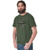 Alaska AK Rugged Mountain Moose Graphic T Shirt Men or