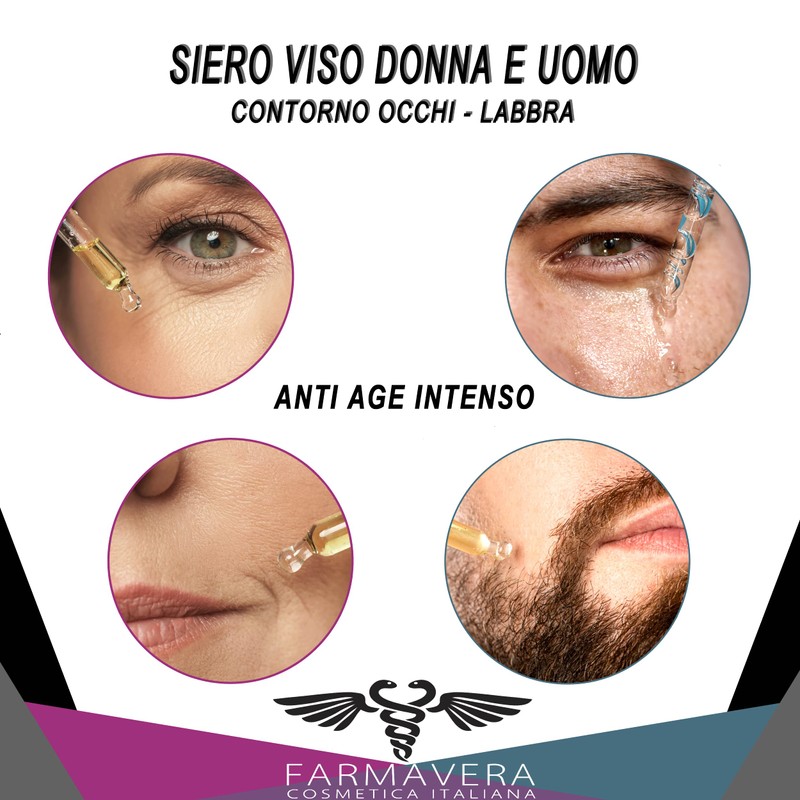 Farmavera Serum Against Wrinkles Snail Slime Active Pure Luxury, Eye