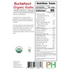 Organic Buckwheat Kasha -Toasted-Non-GMO, Vegan, Bulk Hulled (2LB)