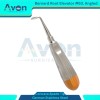 Avon Surgical Bernard Dental Root Elevator with Concave Spade Tip,