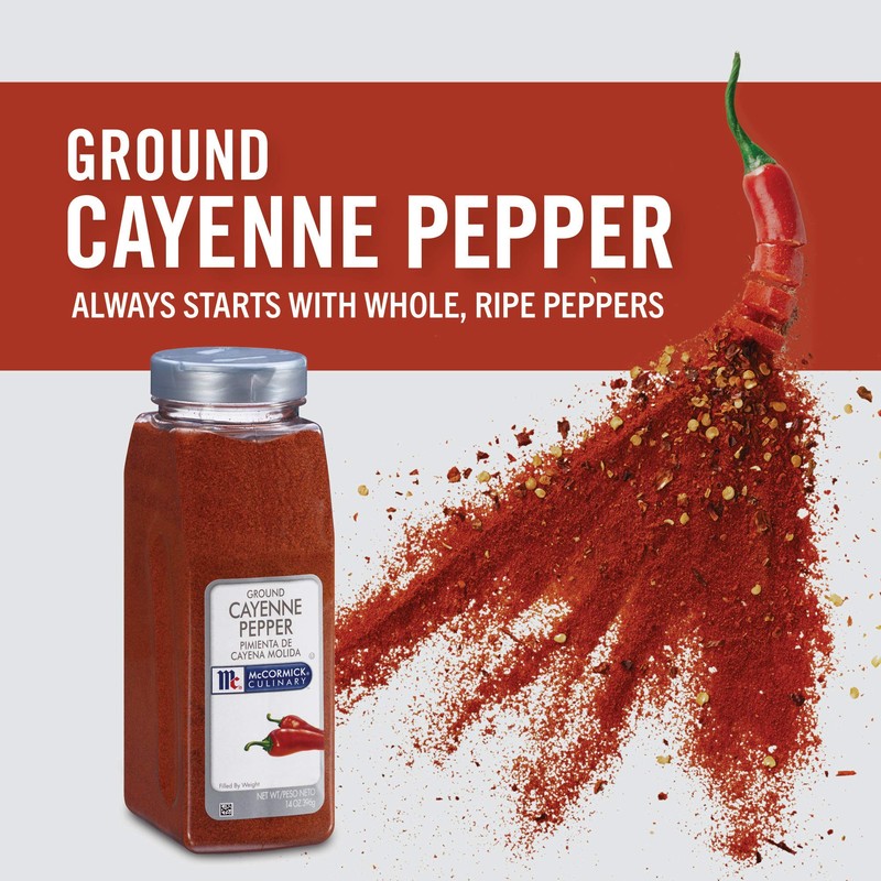 McCormick Culinary Ground Cayenne Pepper, 14 oz - One 14