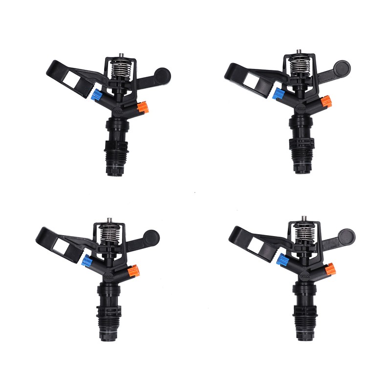 10PCS G1/2 Male Thread Rocking Arm Sprinkler 360° Rotating Lawn