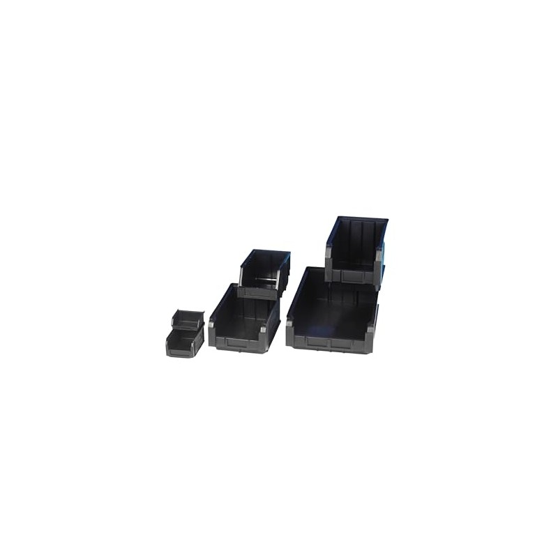 Kill Stat ESD Black Conductive Storage Racking Box Size 160