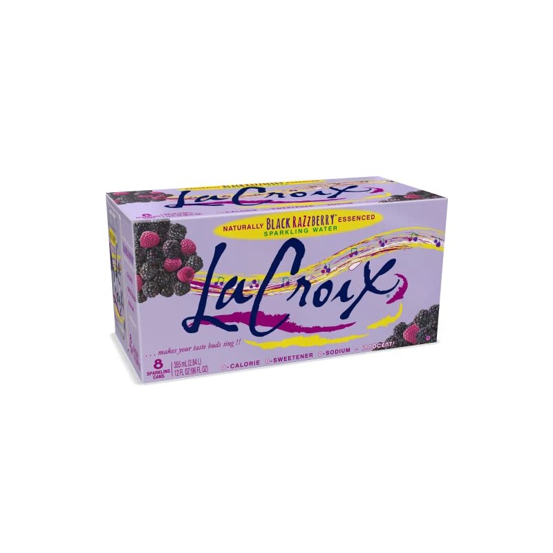 LaCroix Sparkling Water, Black Razzberry, 12 Fl Oz (pack of