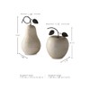 Signature Design by Ashley Bidelia 2 Piece Metal Apple Fruit