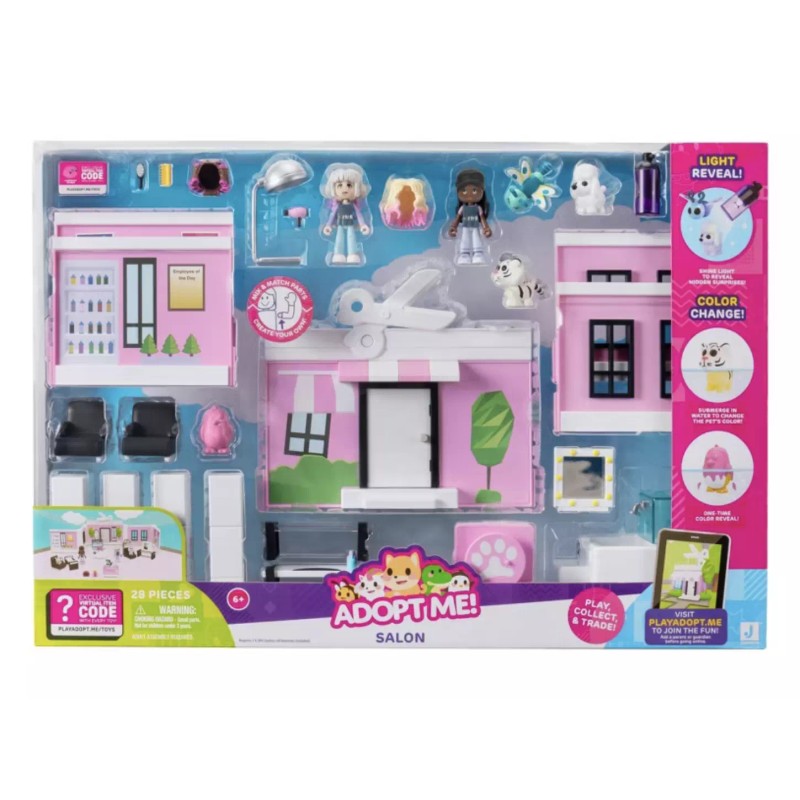 Adopt Me Pet Salon Playset with Mini Figures Toy New