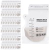 GSrenyu 60 Pcs 250ml Breast Milk Storage Bags,Leakproof Zipper Seal,