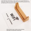 Runningfish Modern American Style Bright Color Printing WiFi Sign WiFi