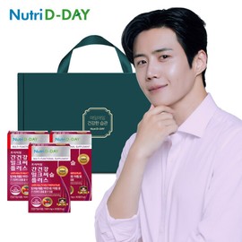 NutriD-Day (현대Hmall)뉴트리디데이 프리미엄 간건강 밀크씨슬 (PTP) 3개입 선물세트 (Naver Hmall) Nutrididay Premium Liver Health Milk Thistle (PTP) 3-Piece Gift Set