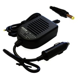 Power4Laptops DC Adapter Laptop Car Charger Compatible With Lenovo IdeaPad S340-14API