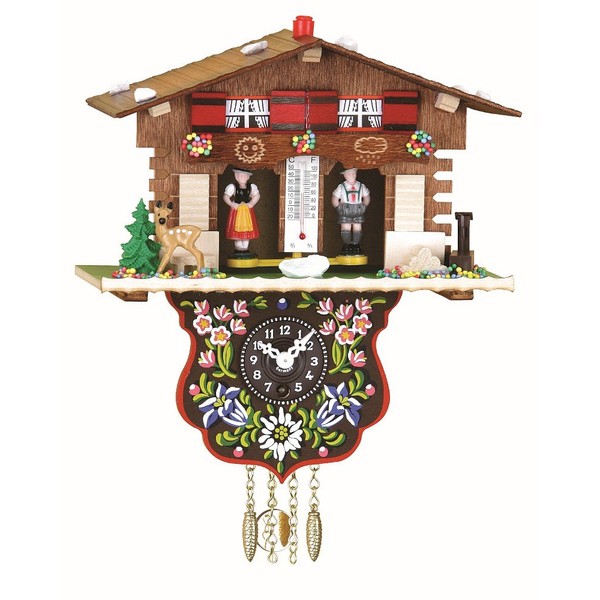Trenkle Black Forest Clock Swiss House Weather House