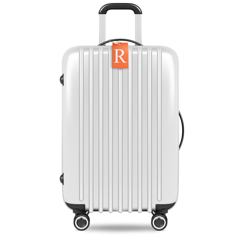 Shacke Luggage Tag Initial – Fully Bendable Tag w/Stainless Steel