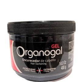 ORGANOGAL Gel Oscurecedor De Cabello Hair Darkening Xtra Firm Hair 14oz